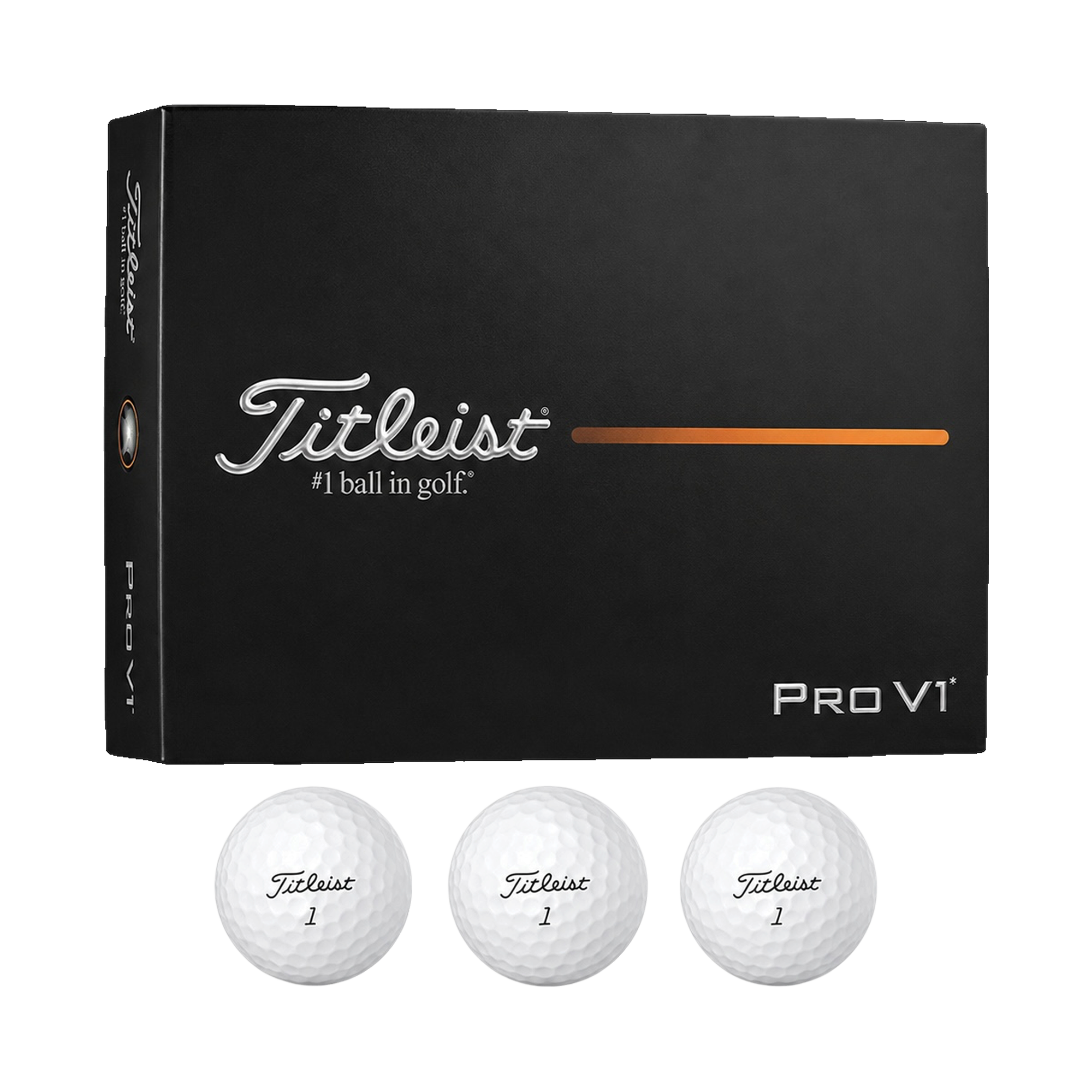 Titleist PRO V1 набор из 3 мячей